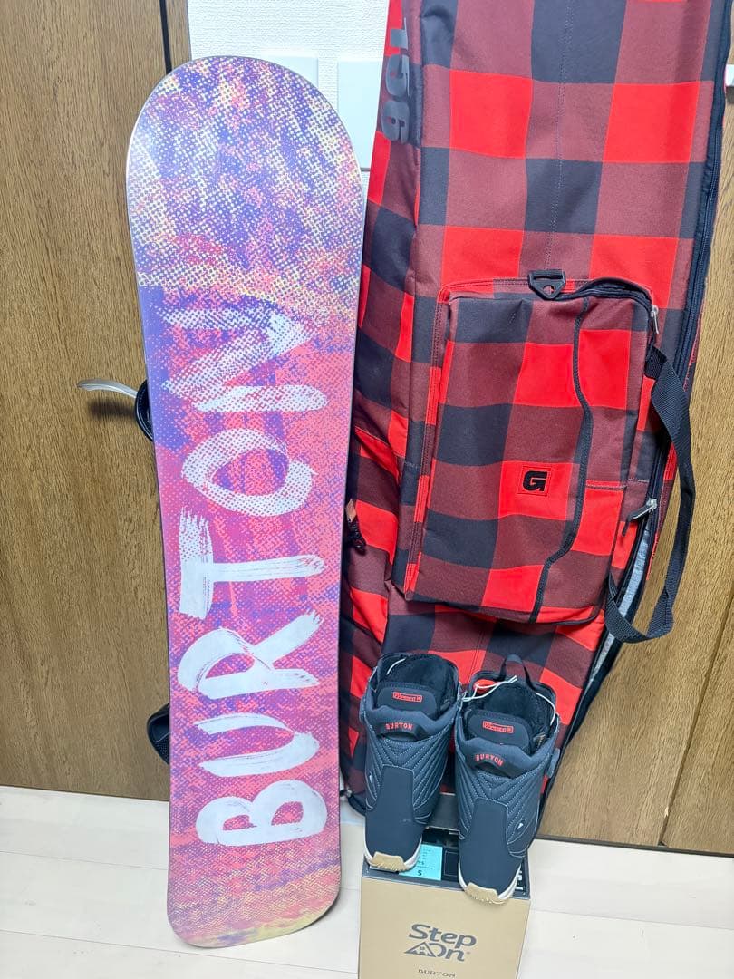 【希少サイズ】バートン ソーシャライトSOCIALITE 138cm セット