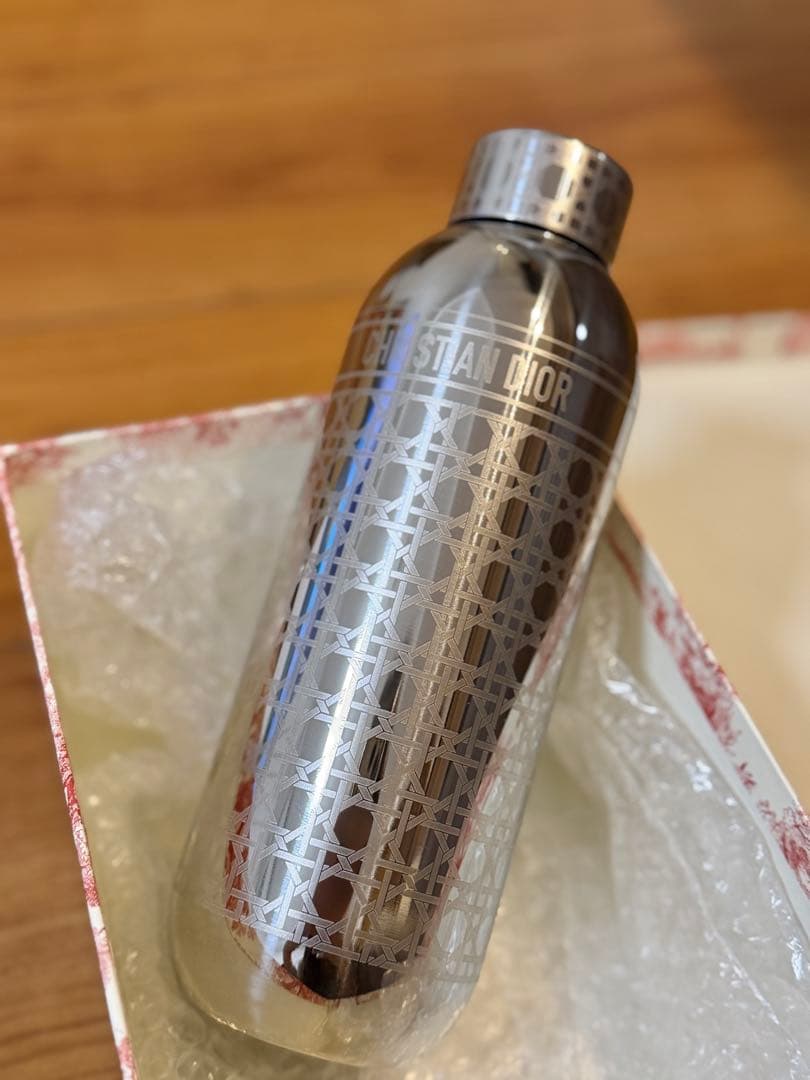 ［新品未使用］Dior タンブラー　ウォーターボトル　カナージュ