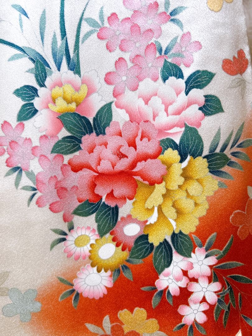 お買い得品♡正絹　七五三　7歳　女の子　フルセット　一式