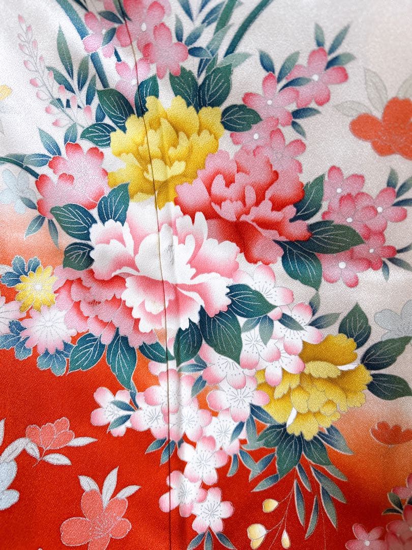 お買い得品♡正絹　七五三　7歳　女の子　フルセット　一式