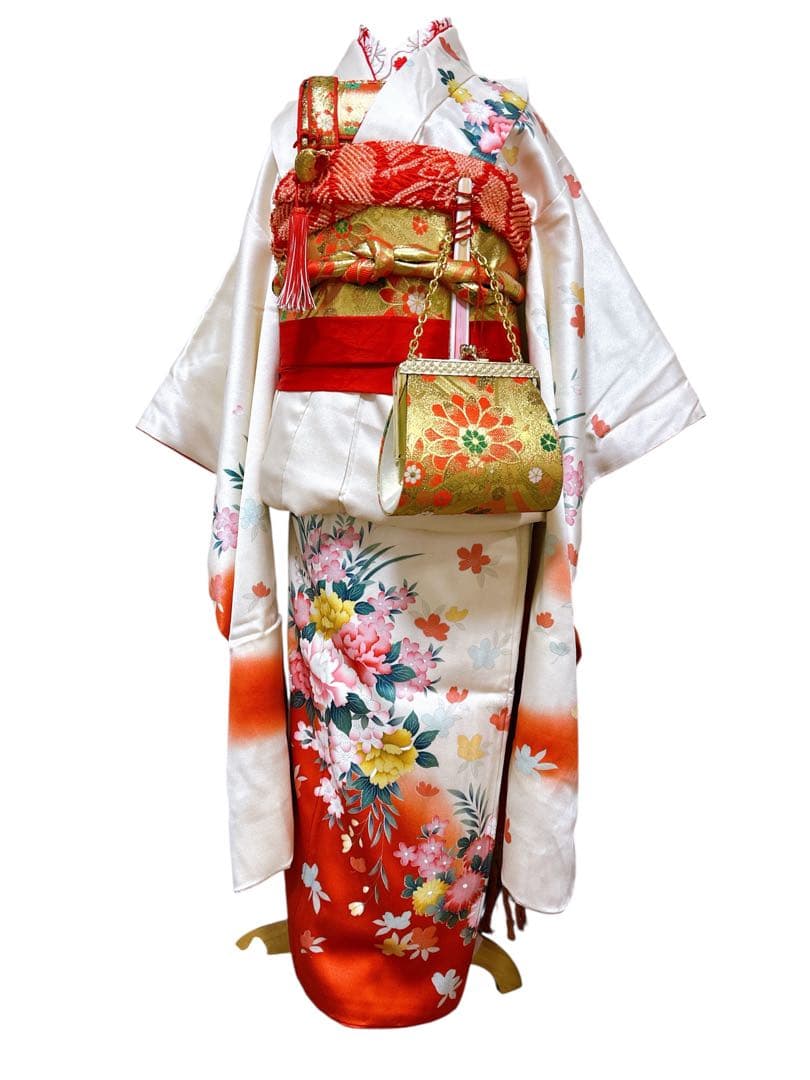 お買い得品♡正絹　七五三　7歳　女の子　フルセット　一式