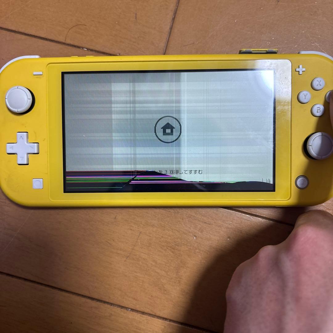 Switchライト　液晶不良