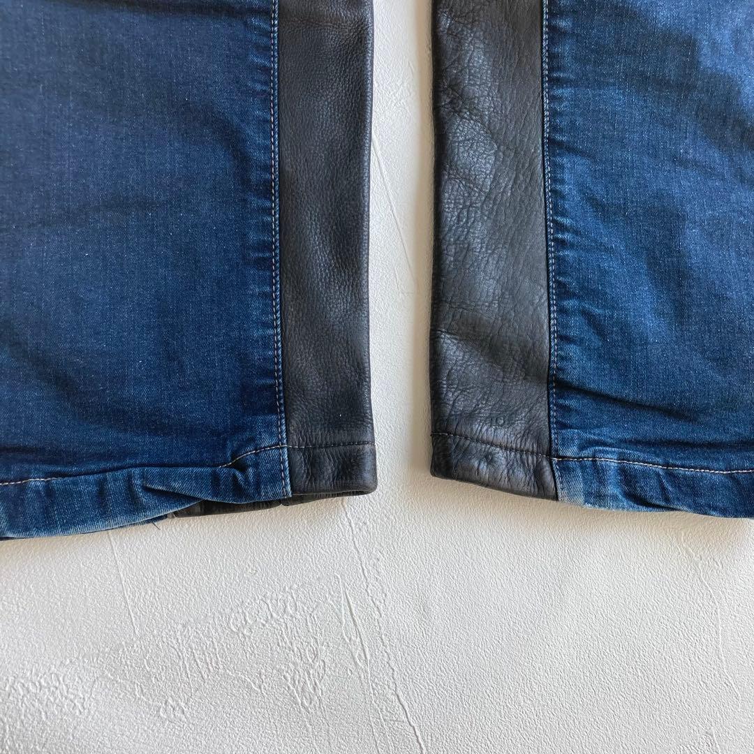 DEGNER デグナー バイク デニムパンツ L ヒートガード付き ジーンズ