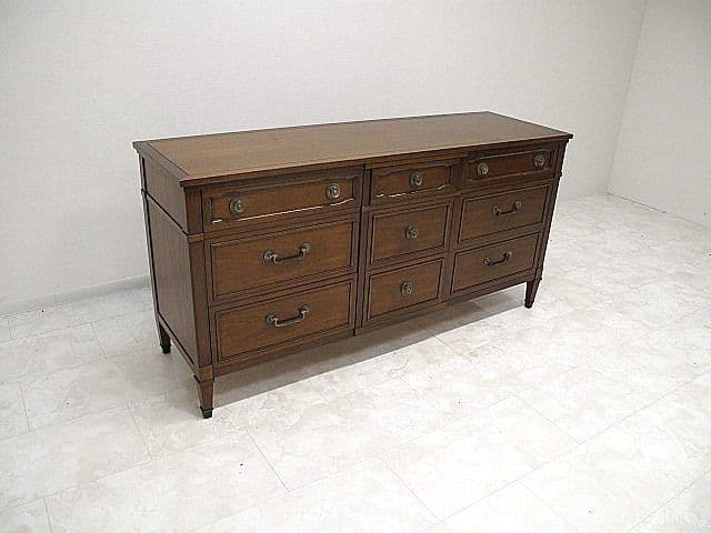 ドレクセルヘリテイジ 「トライユン」 マホガニー材サイドボード　　リビングボード