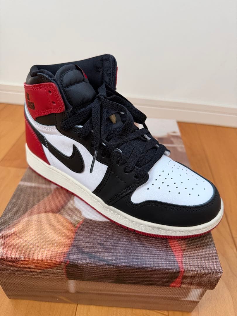 aj1 HIGH OG GS\"Black Toe\"23センチ