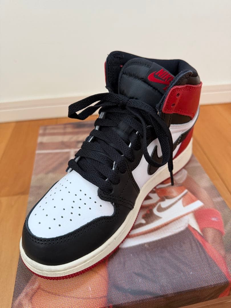 aj1 HIGH OG GS\"Black Toe\"23センチ