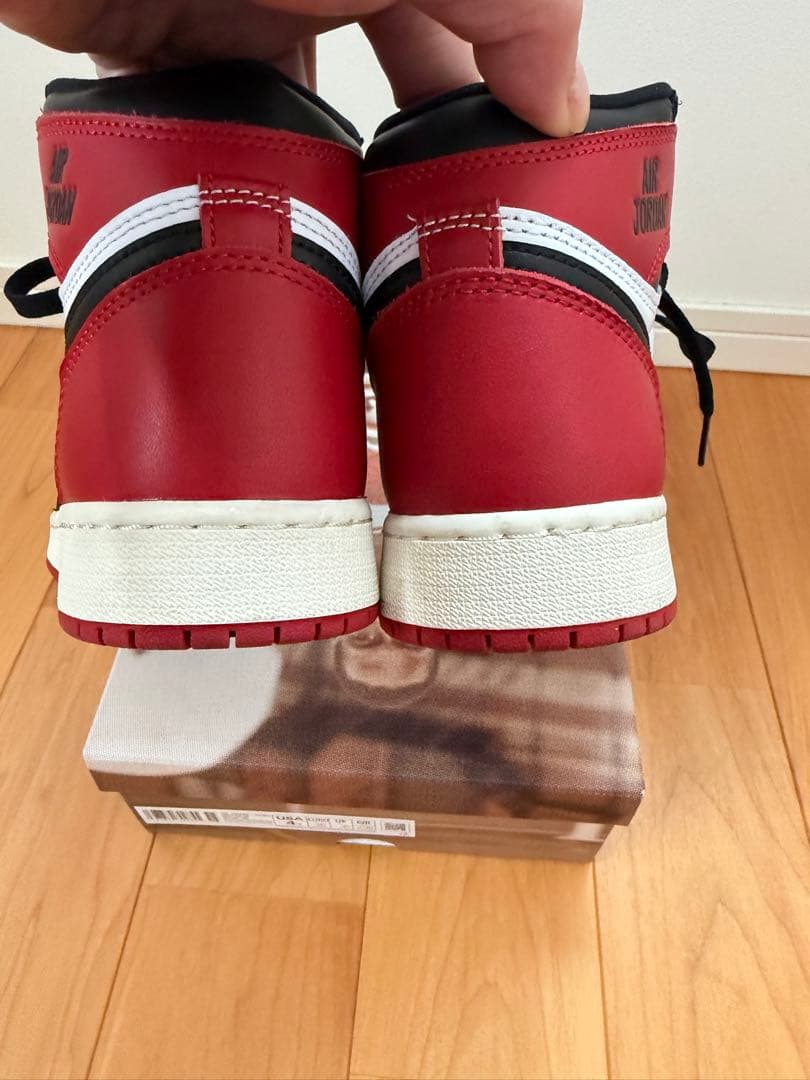 aj1 HIGH OG GS\"Black Toe\"23センチ