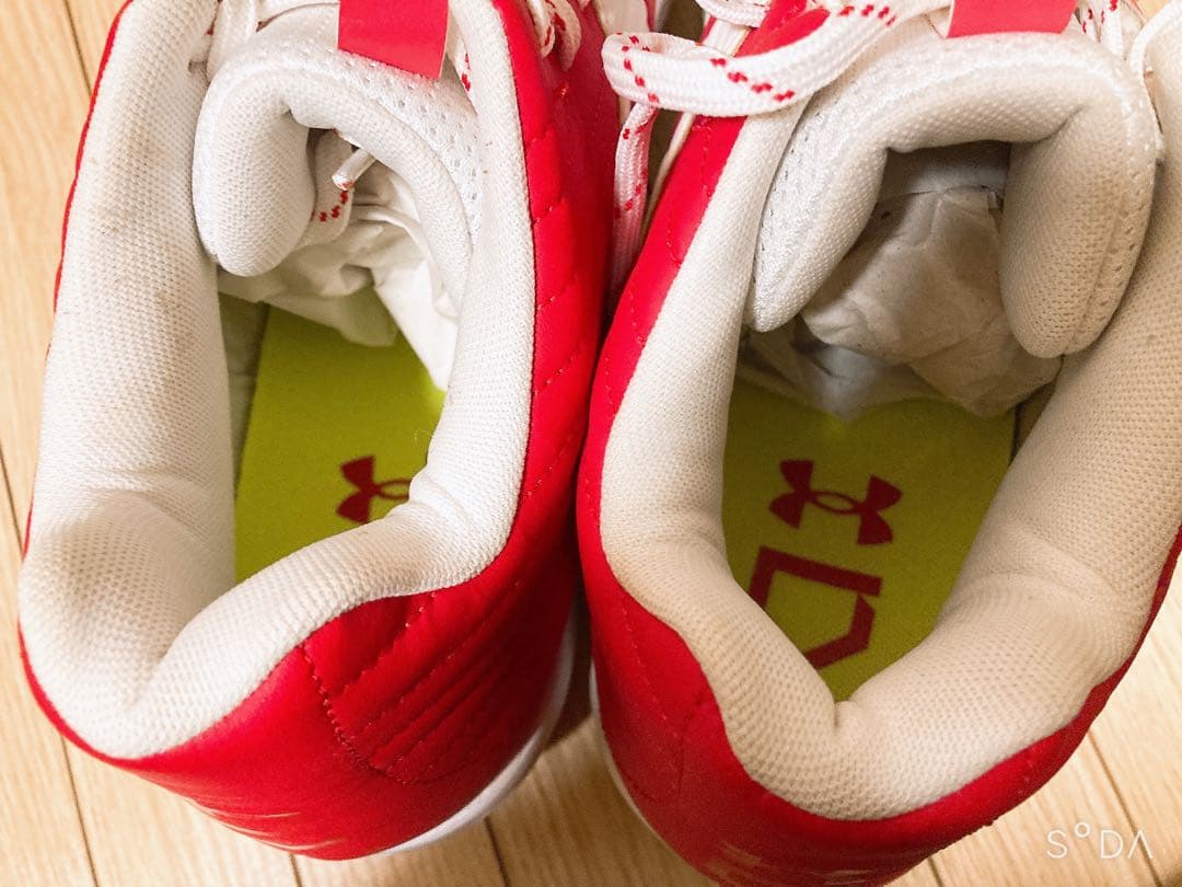 アンダーアーマー　野球ポイントスパイク　1234