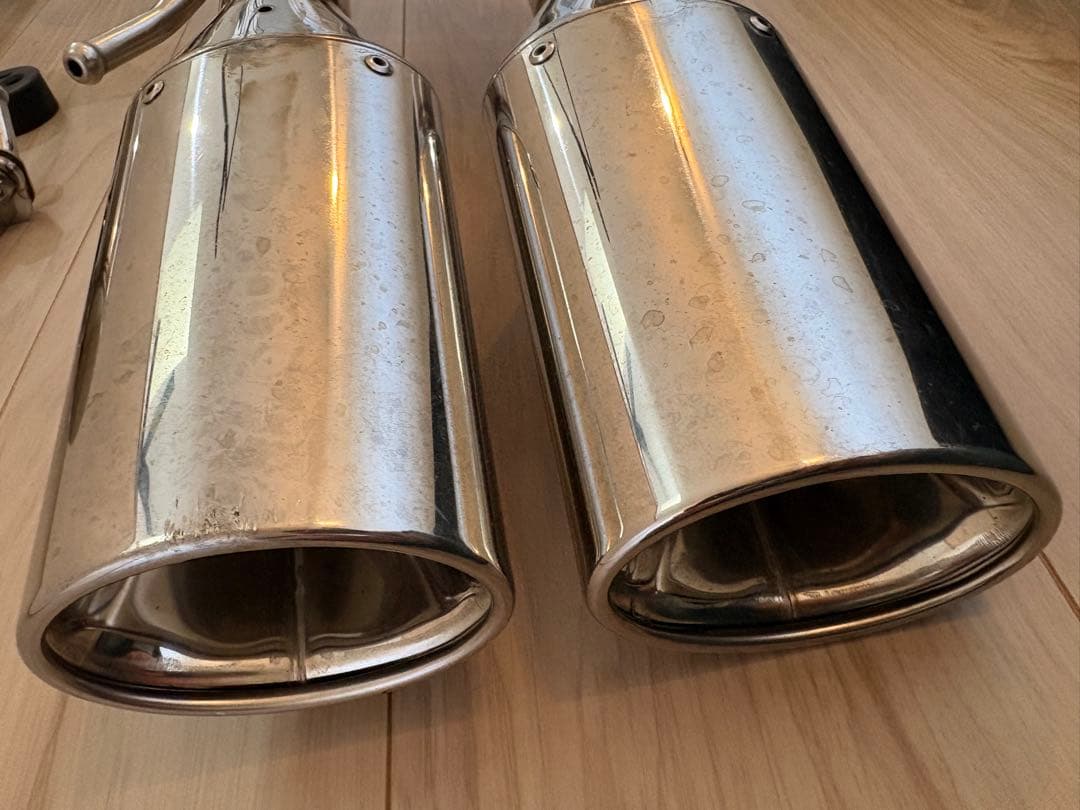 トヨタ アクア用 ガナドールマフラー センター出し