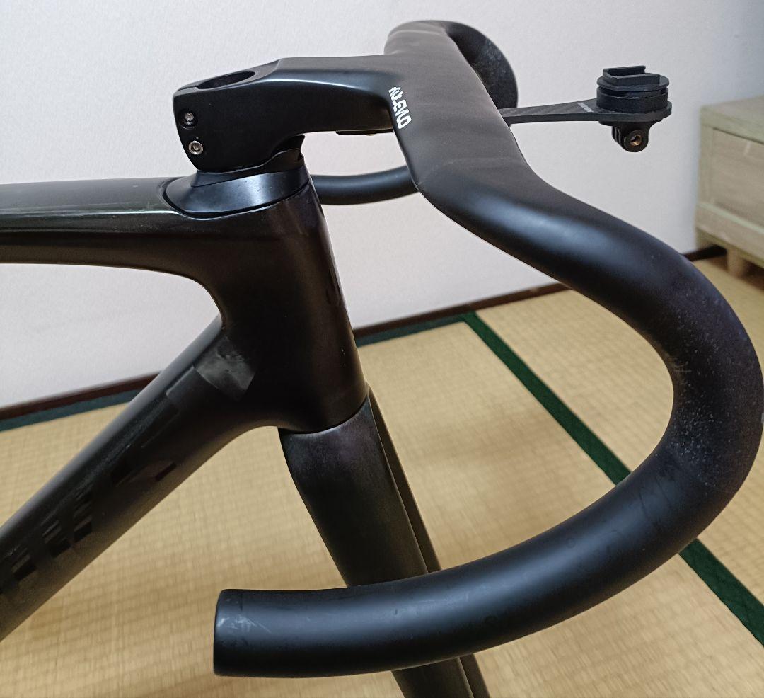 Kocevlo 一体型ハンドル カーボン軽量ハンドル 380/80mm