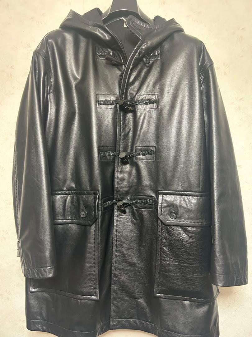 CCU ARIOレザーダッフルコート サイズ1