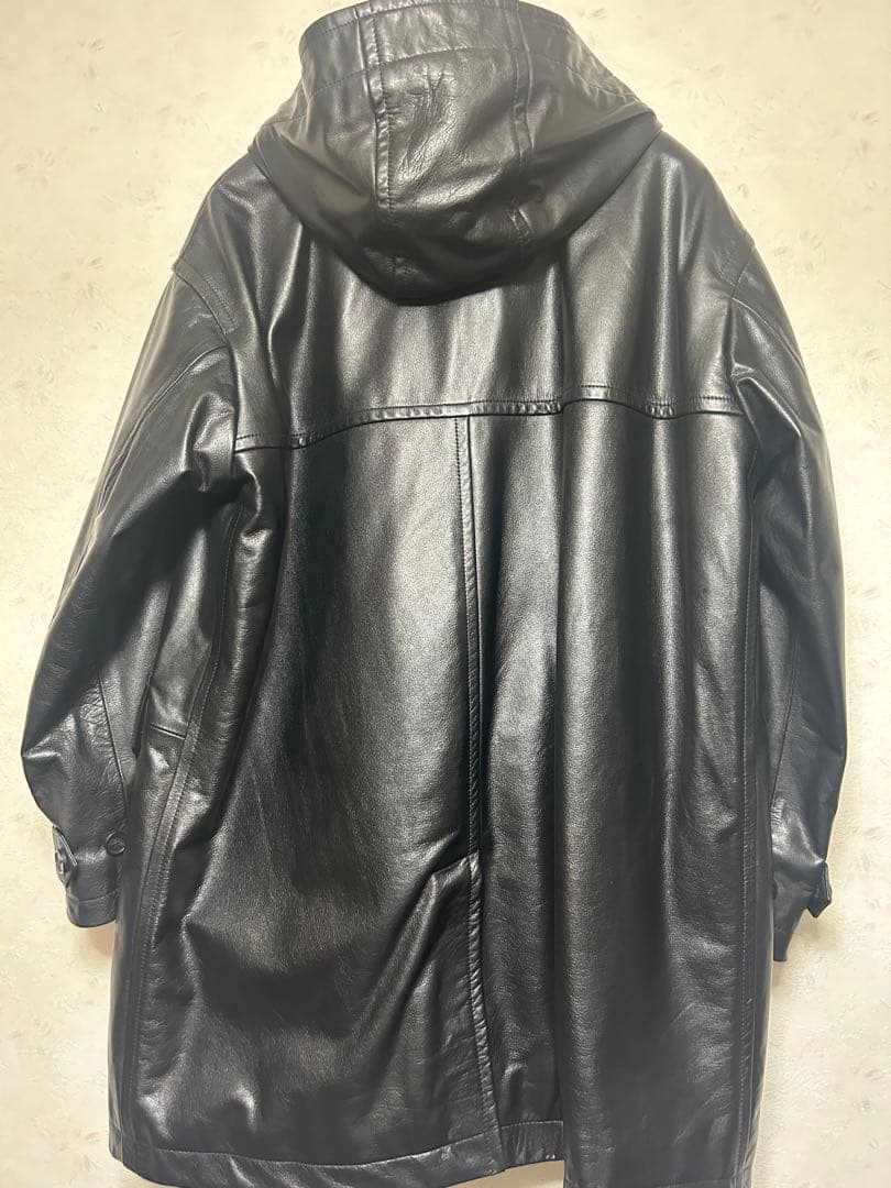 CCU ARIOレザーダッフルコート サイズ1