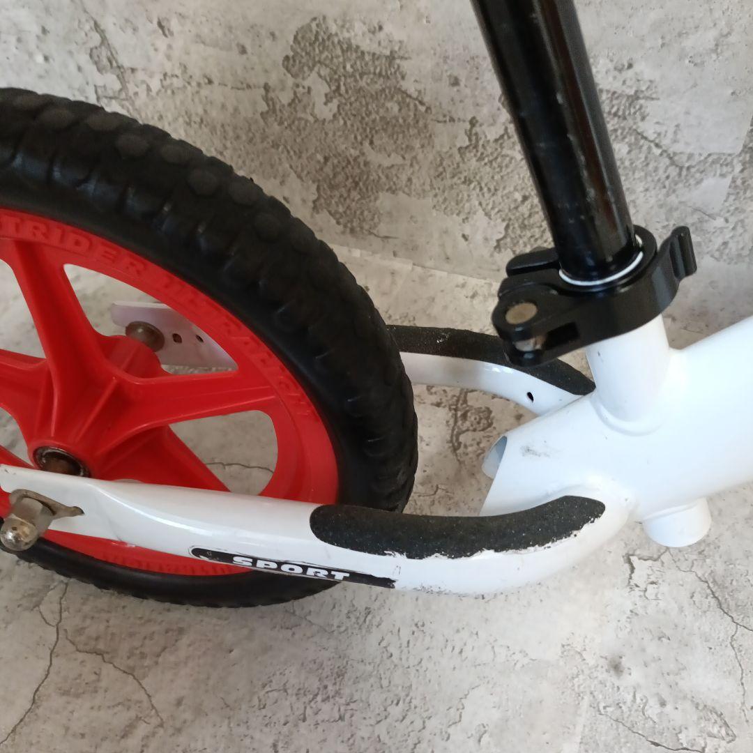 ストライダーstrider sportムラサキスポーツ限定モデル12インチ赤白