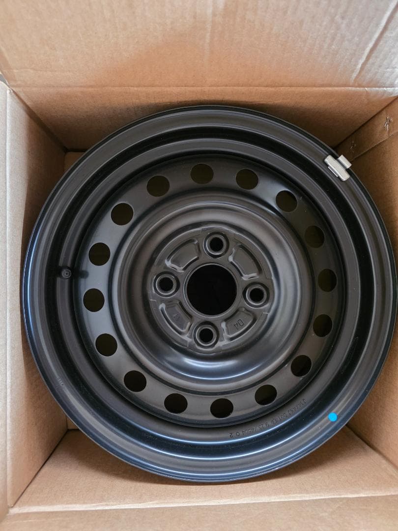 スズキ純正 アルトラパン スチールホイール 2本②