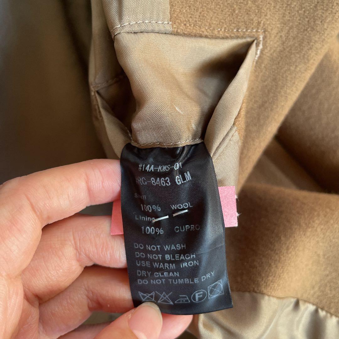 ORCIVAL メルトンコート キャメルサイズ：1