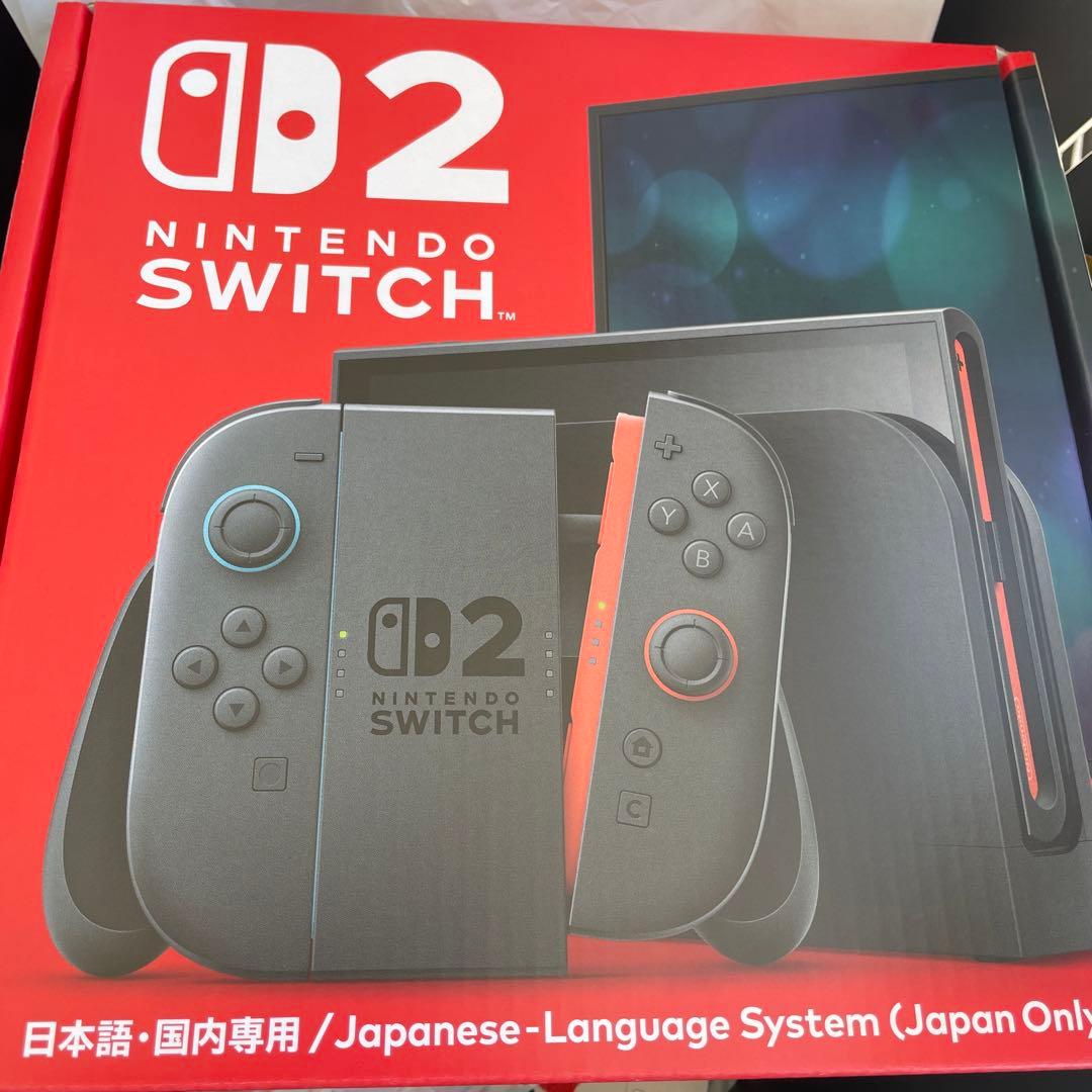 Nintendo switch2 本体 任天堂 新品、未開封