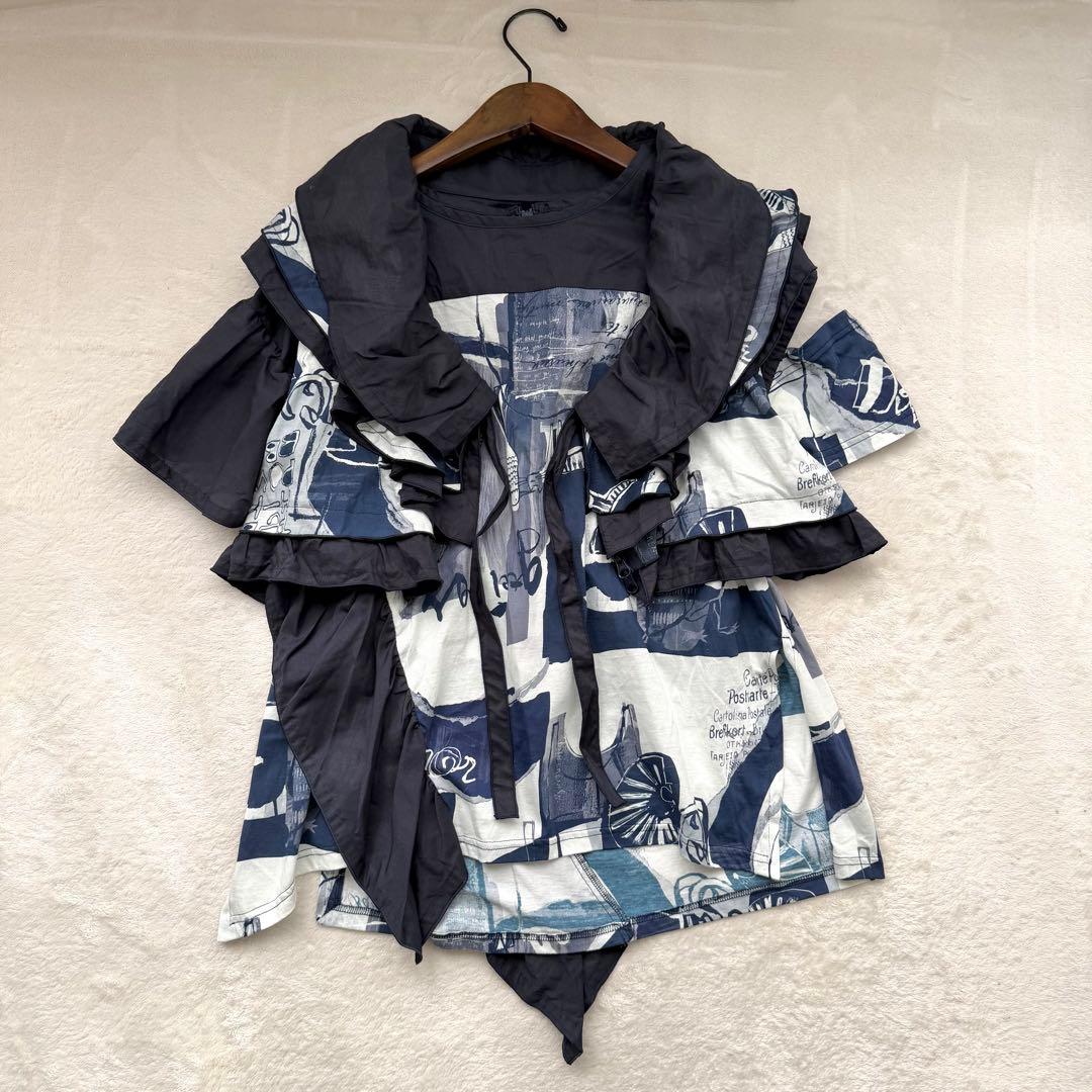 エイココンドウ デザインチュニック トップス 40サイズ