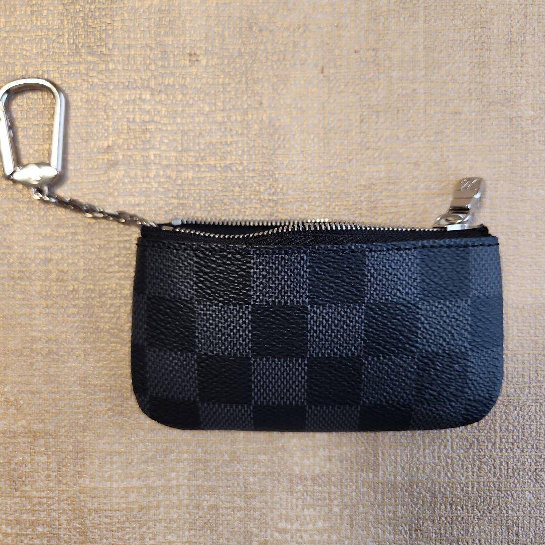 LOUIS VUITTON ポシェットクレ ブラックキーケース