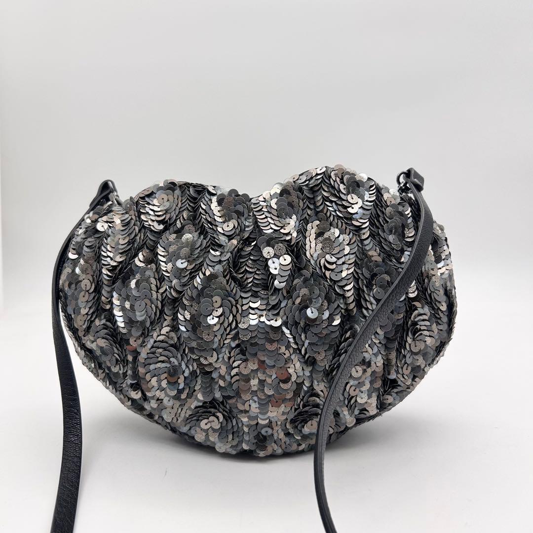 未使用級　ジャマンピュエッシュ　ショルダーバッグ　ポーチ　スパンコール　ハート型