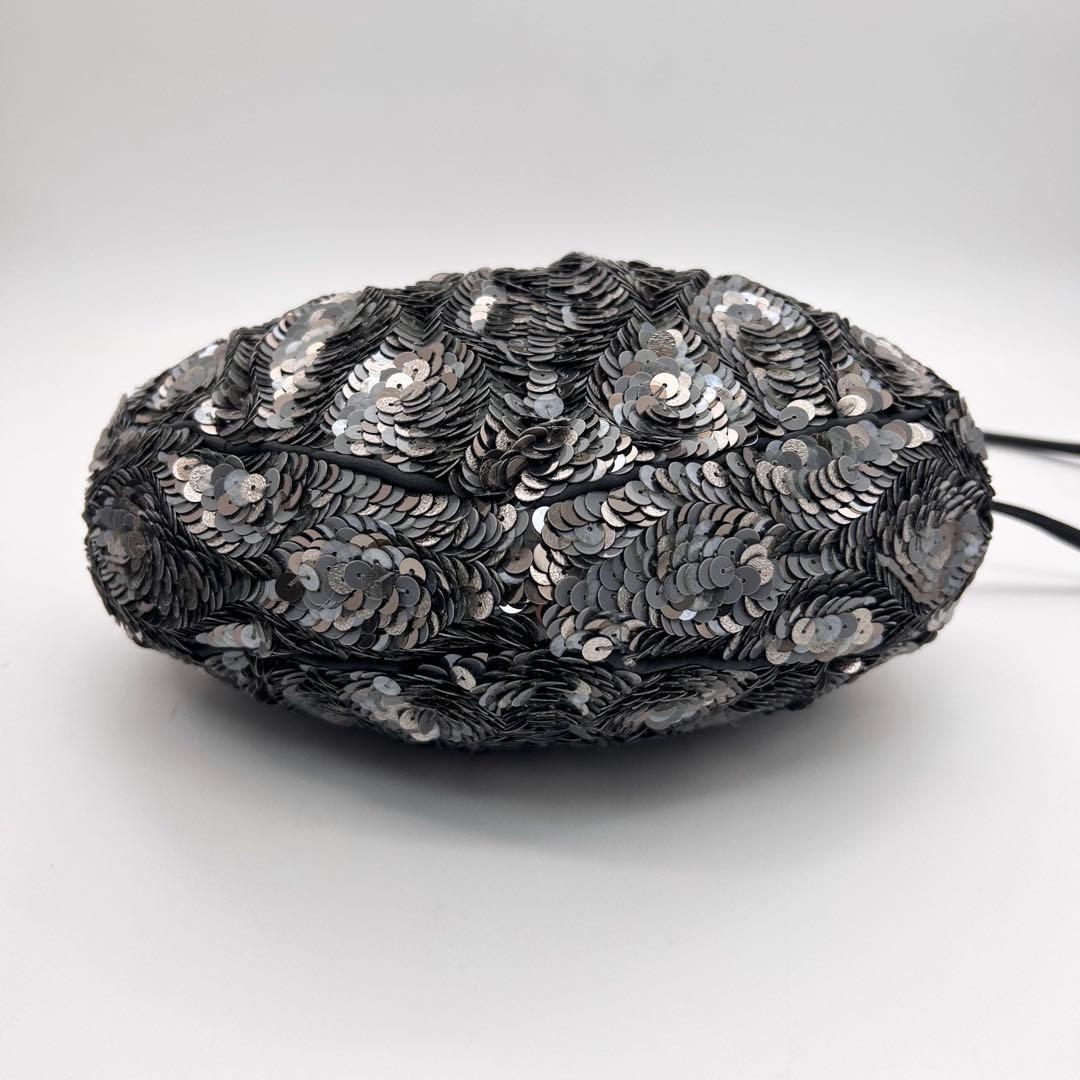 未使用級　ジャマンピュエッシュ　ショルダーバッグ　ポーチ　スパンコール　ハート型