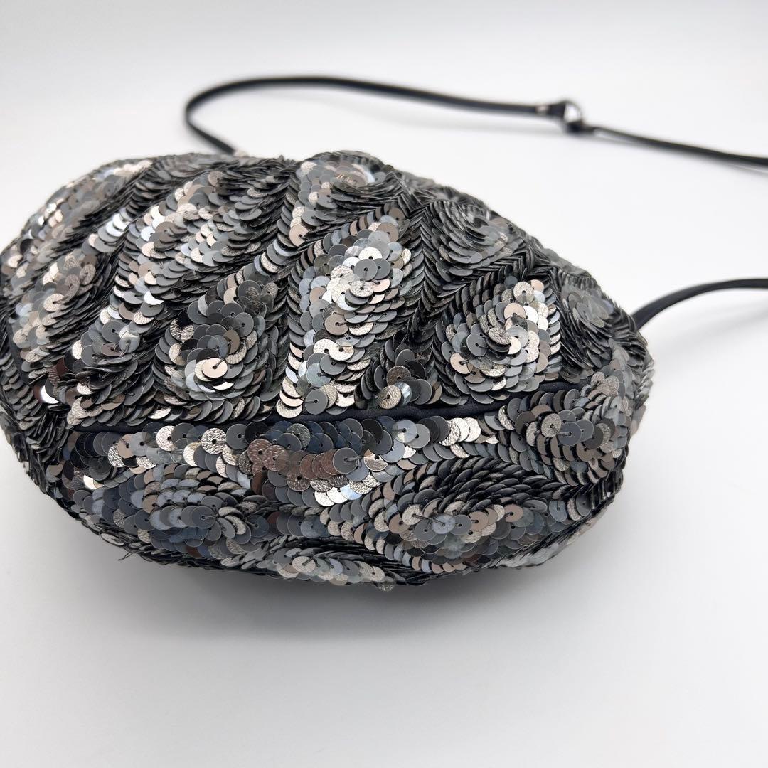 未使用級　ジャマンピュエッシュ　ショルダーバッグ　ポーチ　スパンコール　ハート型