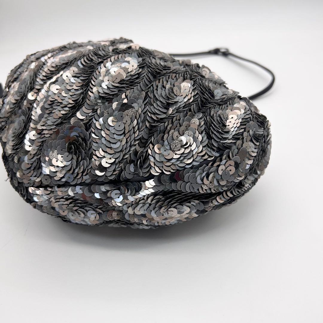 未使用級　ジャマンピュエッシュ　ショルダーバッグ　ポーチ　スパンコール　ハート型