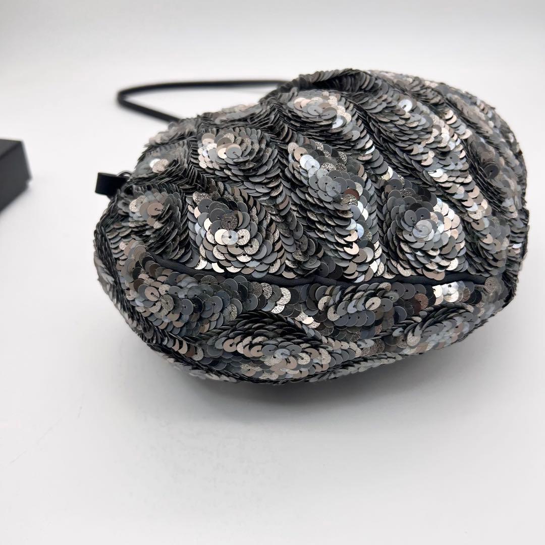 未使用級　ジャマンピュエッシュ　ショルダーバッグ　ポーチ　スパンコール　ハート型