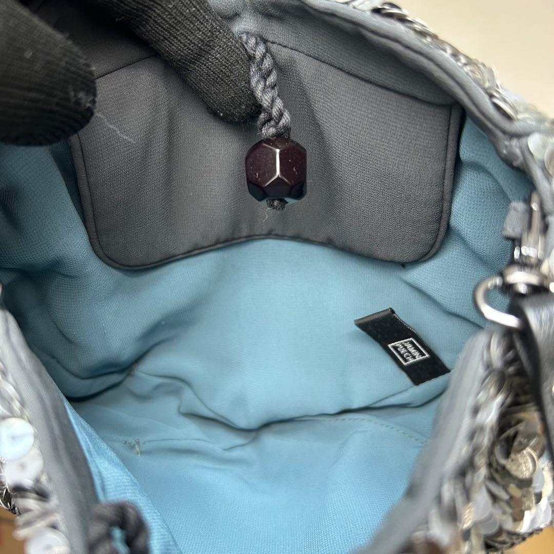 未使用級　ジャマンピュエッシュ　ショルダーバッグ　ポーチ　スパンコール　ハート型