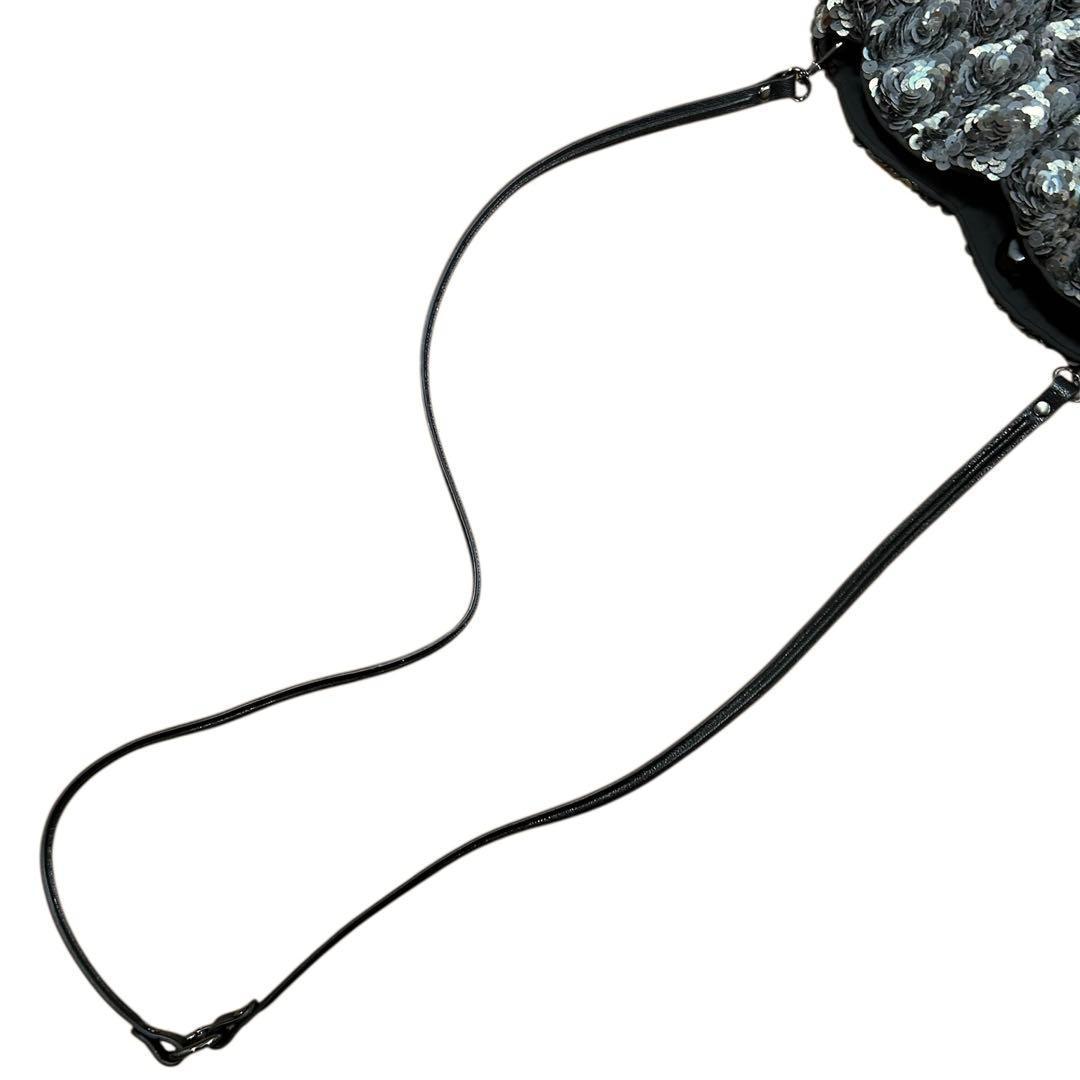 未使用級　ジャマンピュエッシュ　ショルダーバッグ　ポーチ　スパンコール　ハート型