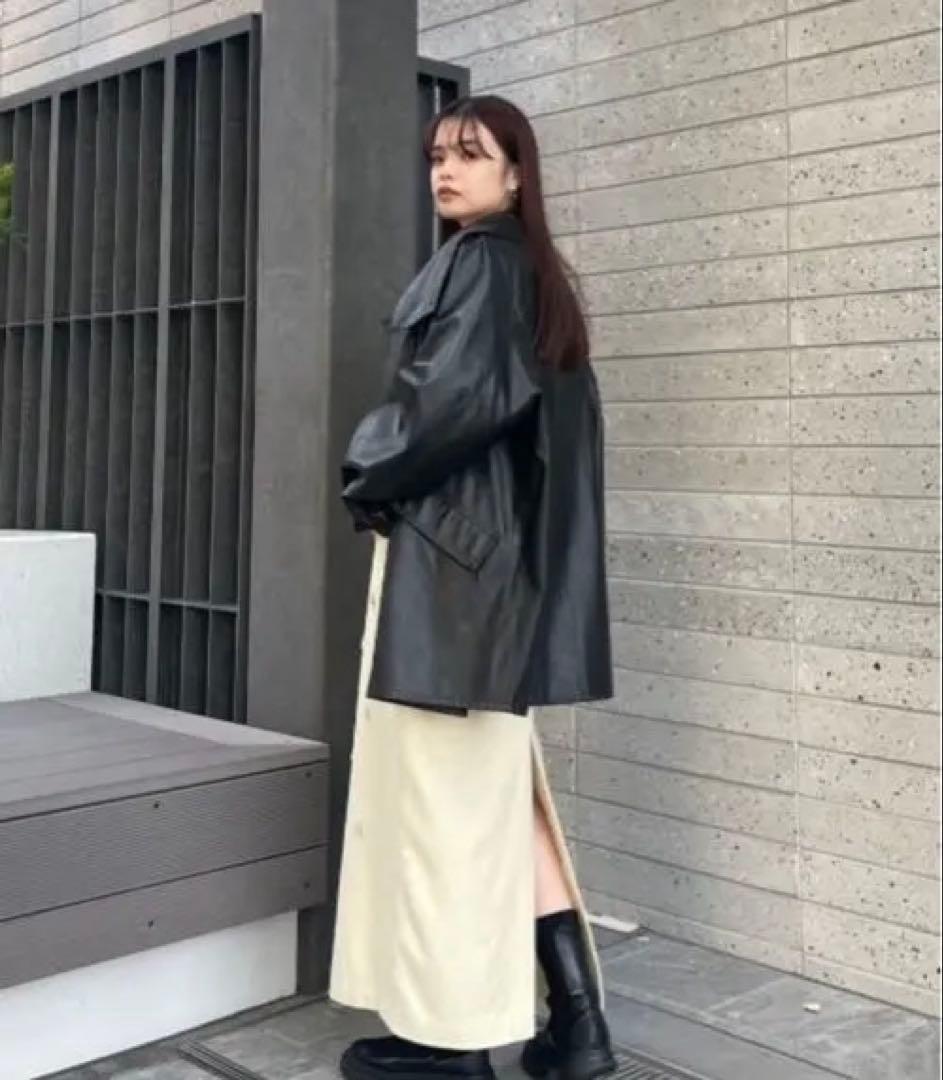 【みちみち】UND ELSA BIJOU WOOL DRESS