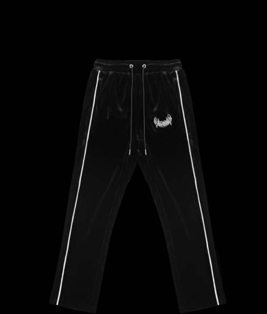 トップス S YXNGBRATZ YB VELOUR JACKET PANTS BLACK