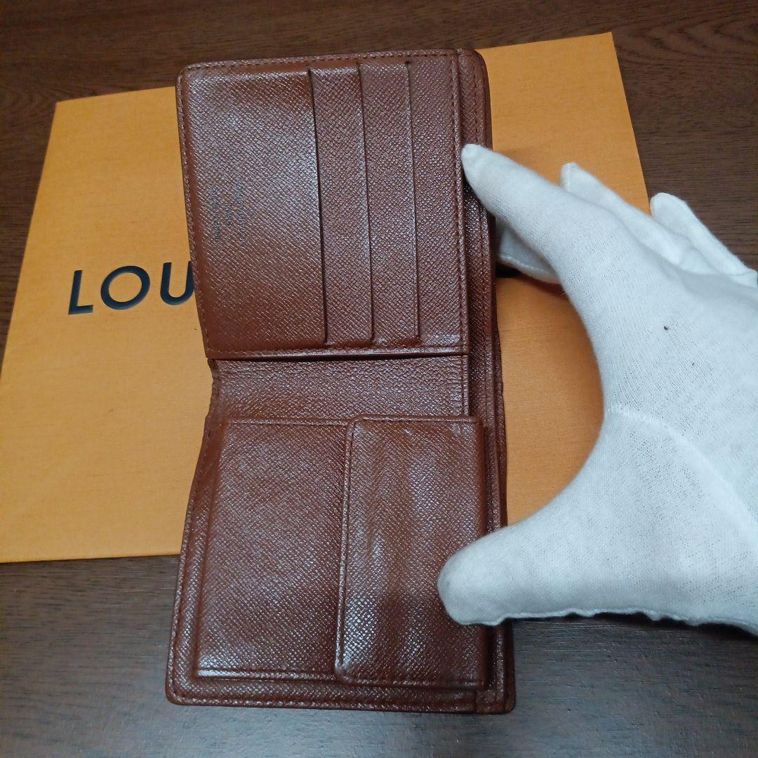 ルイ・ヴィトン。訳あり良品、モノグラム、ポルト、フォイユ、マルコ折り財布
