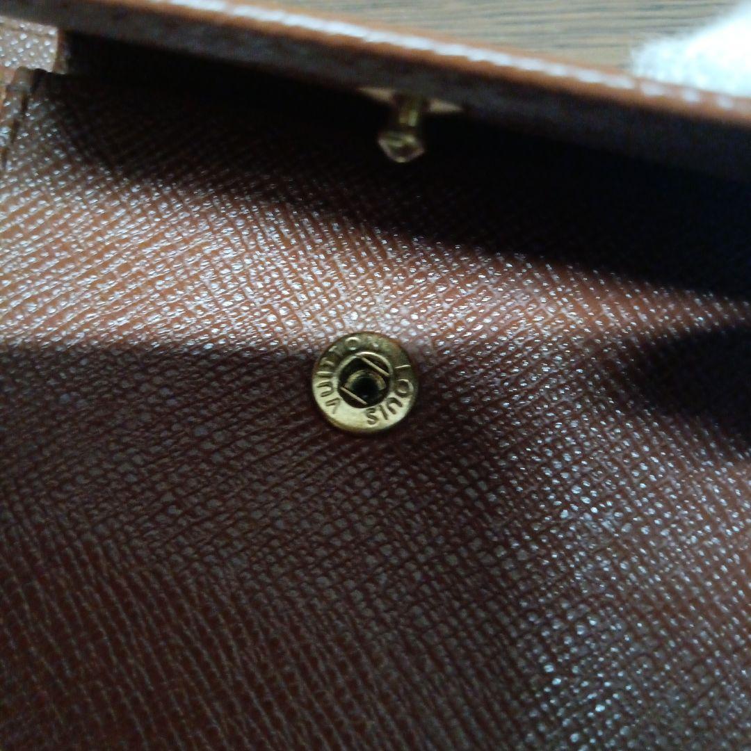 ルイ・ヴィトン。訳あり良品、モノグラム、ポルト、フォイユ、マルコ折り財布