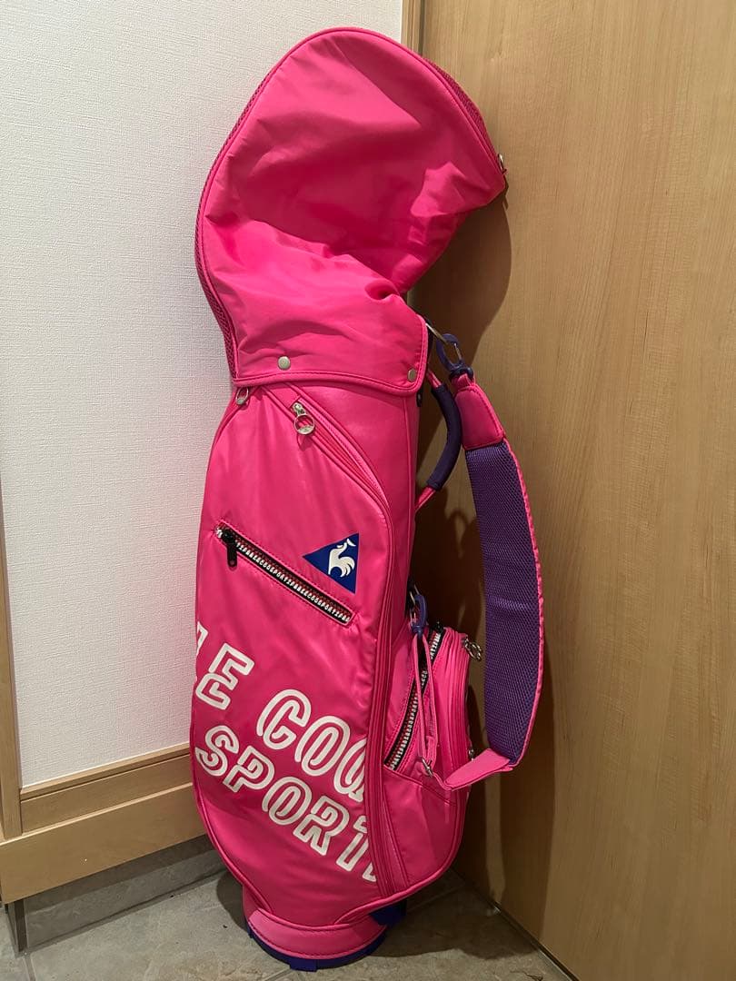 le coq sportif ゴルフバッグ ピンク