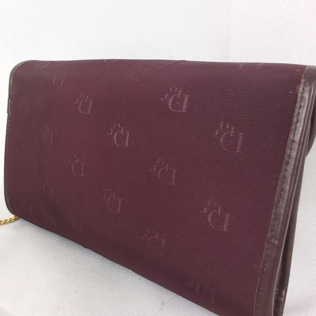 Christian Dior トロッターロゴ 2way チェーンショルダーバッグ