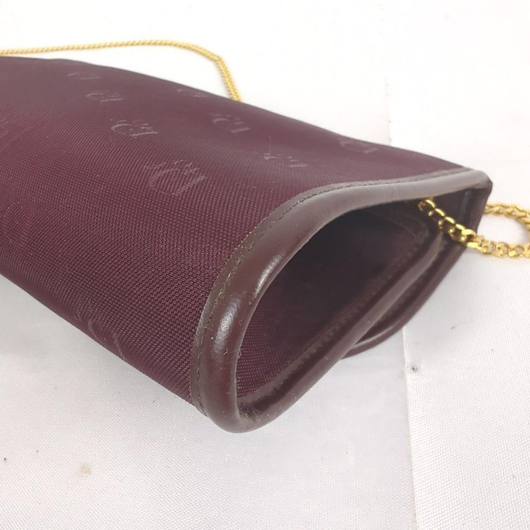 Christian Dior トロッターロゴ 2way チェーンショルダーバッグ