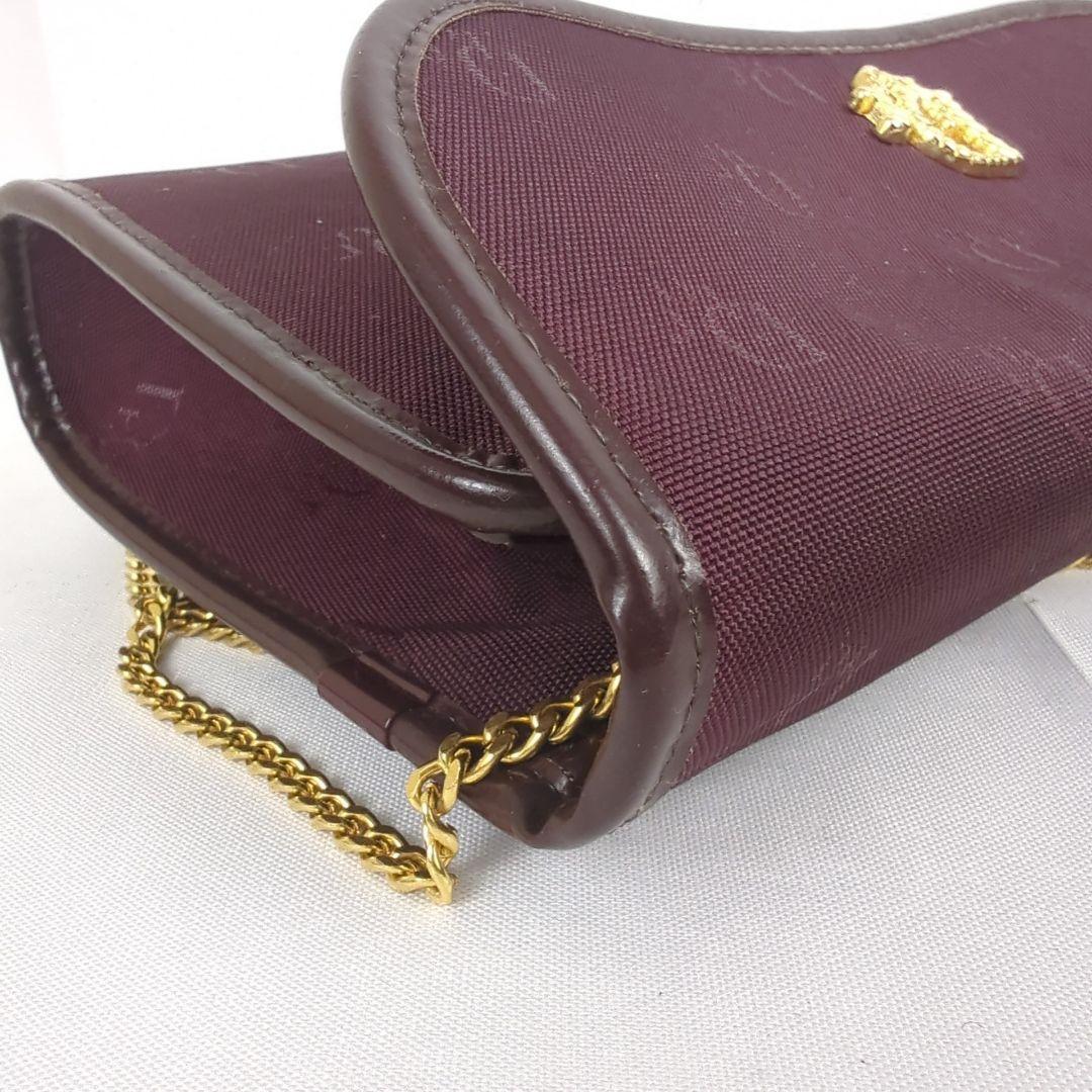 Christian Dior トロッターロゴ 2way チェーンショルダーバッグ