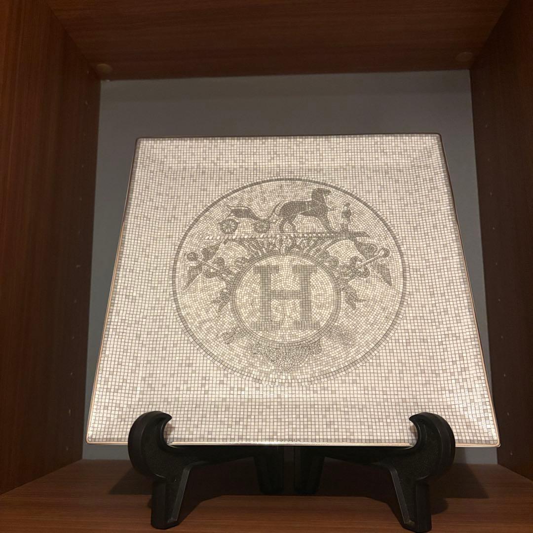 エルメス　モザイク　プレート　23センチ