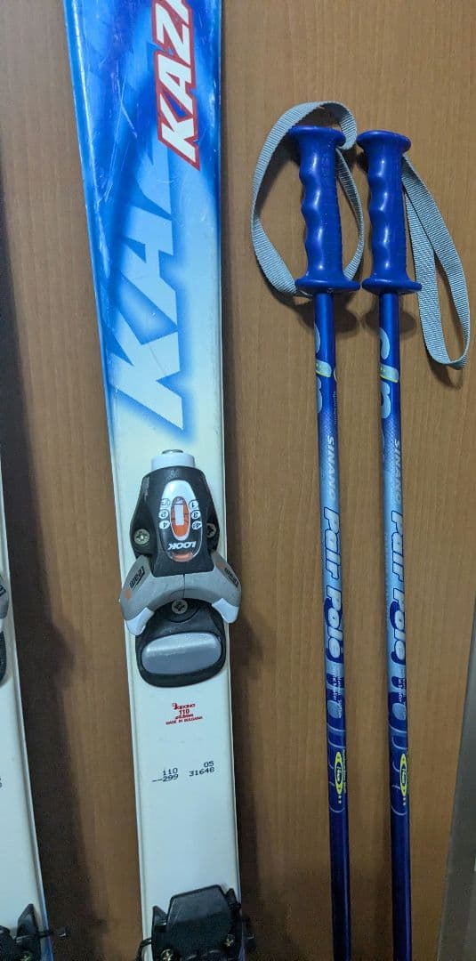 子供用　スキーセット　板110センチ　ブーツ21〜21.5センチ