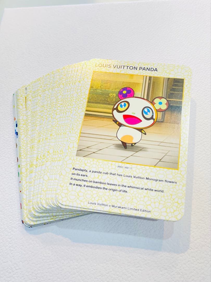 Louis Vuitton 村上隆 トレーディングカード 非売品 ノベルティ