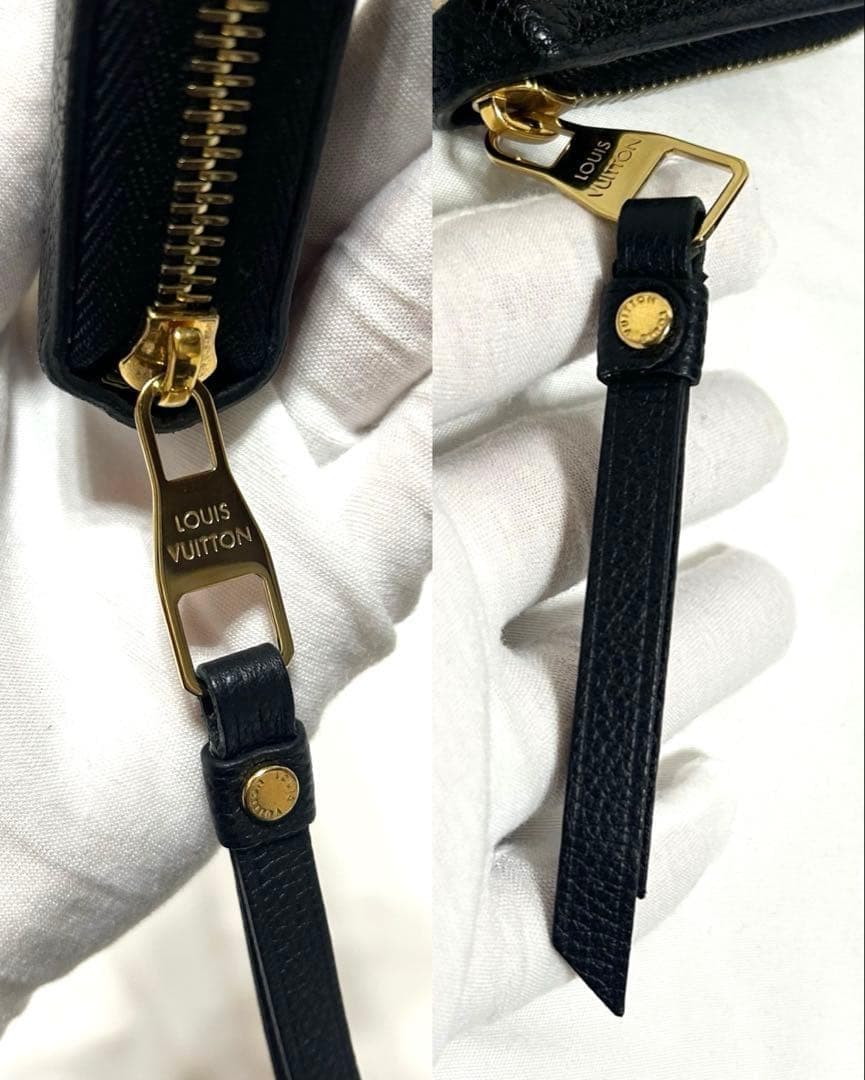 新品同様 LOUIS VUITTON アンプラント ジッピーウォレット　長財布