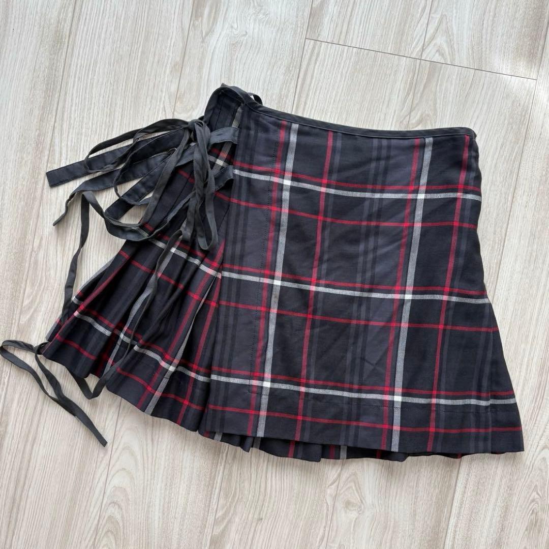 Vivienne Westwood RED LABEL 巻きスカート プリーツ