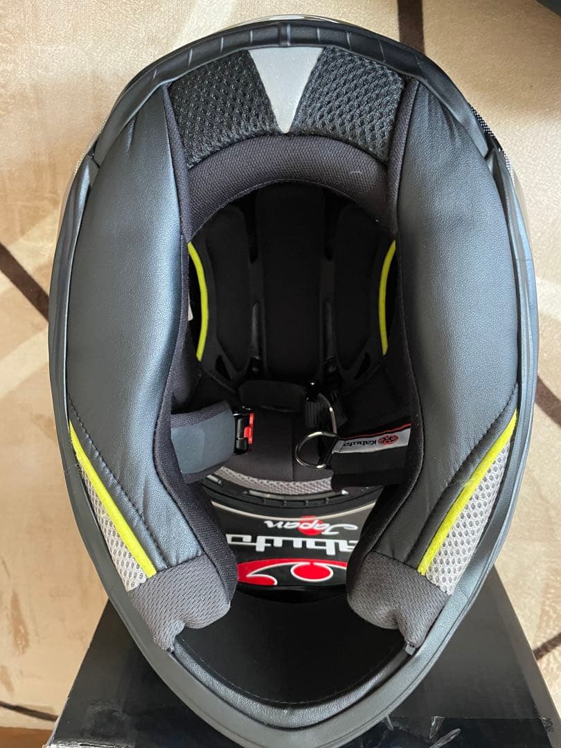 Kabuto フルフェイスヘルメット ブラック/ブルー