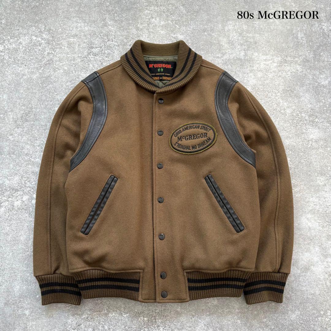 【McGREGOR】 80s マクレガー スタジャン ヴィンテージ ワッペン刺繍
