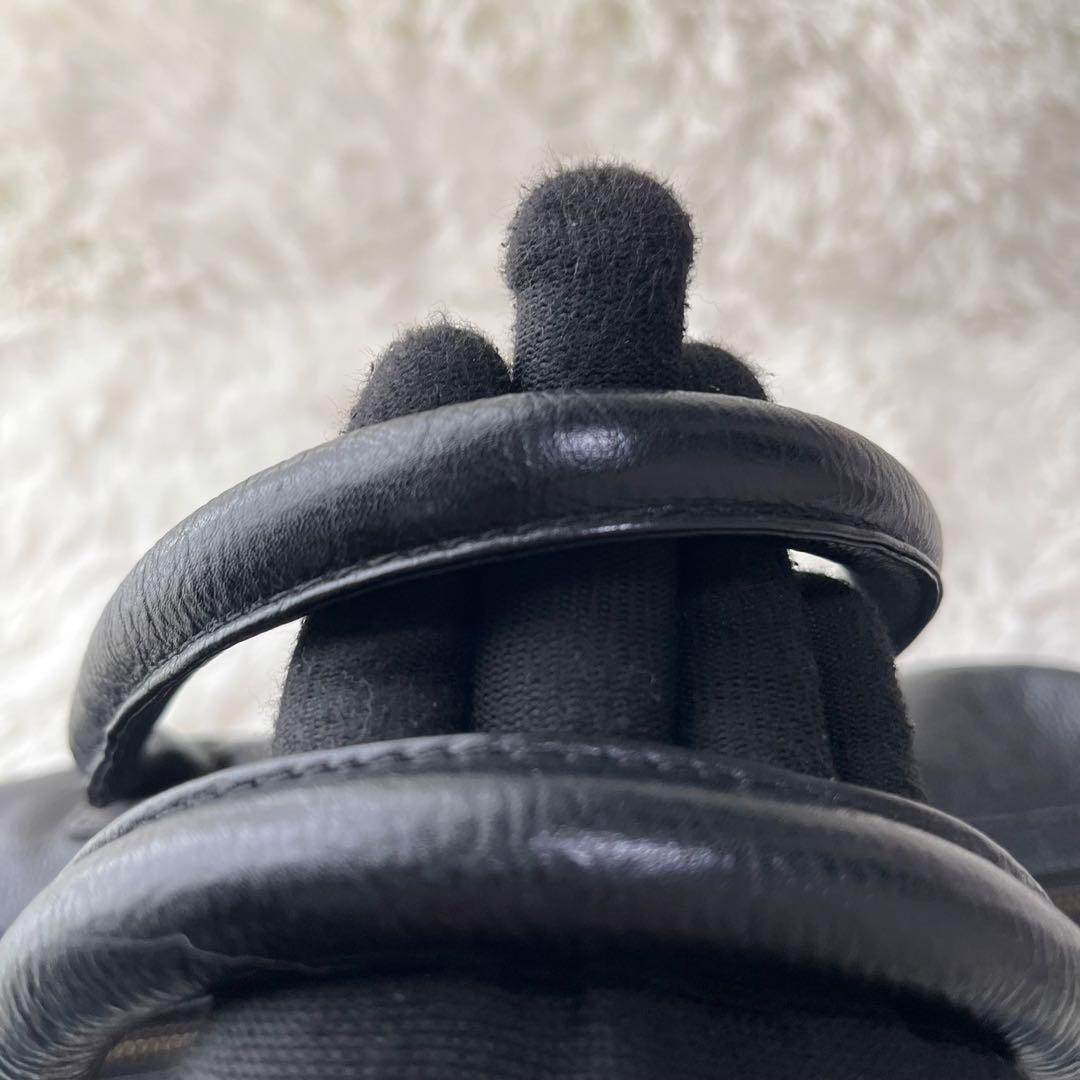 alfredoBANNISTER ボストンバッグ オールレザー 黒