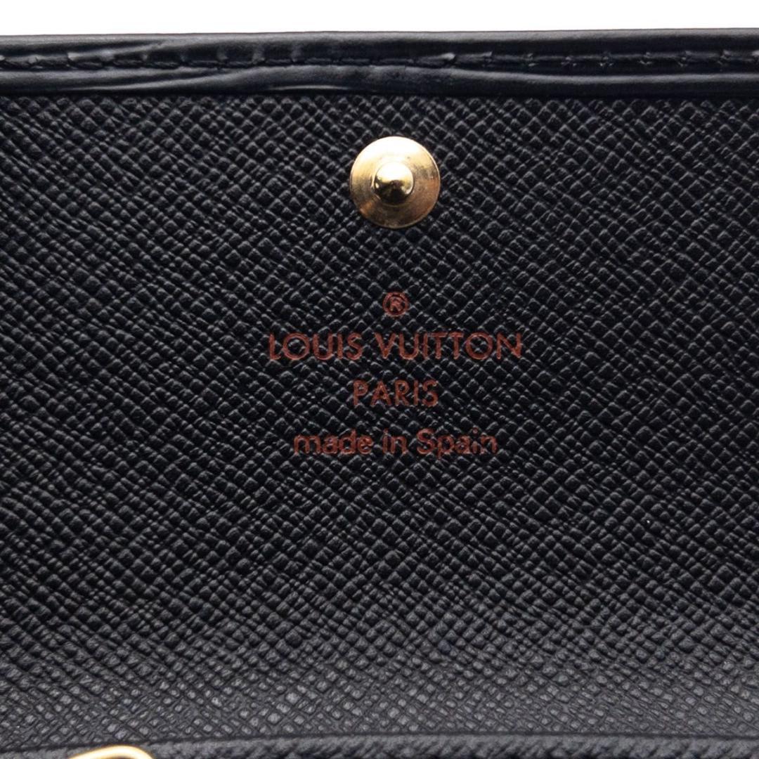 【超極美品】ルイヴィトン　ミュルティクレ6 エピ　キーケース　黒　ノワール