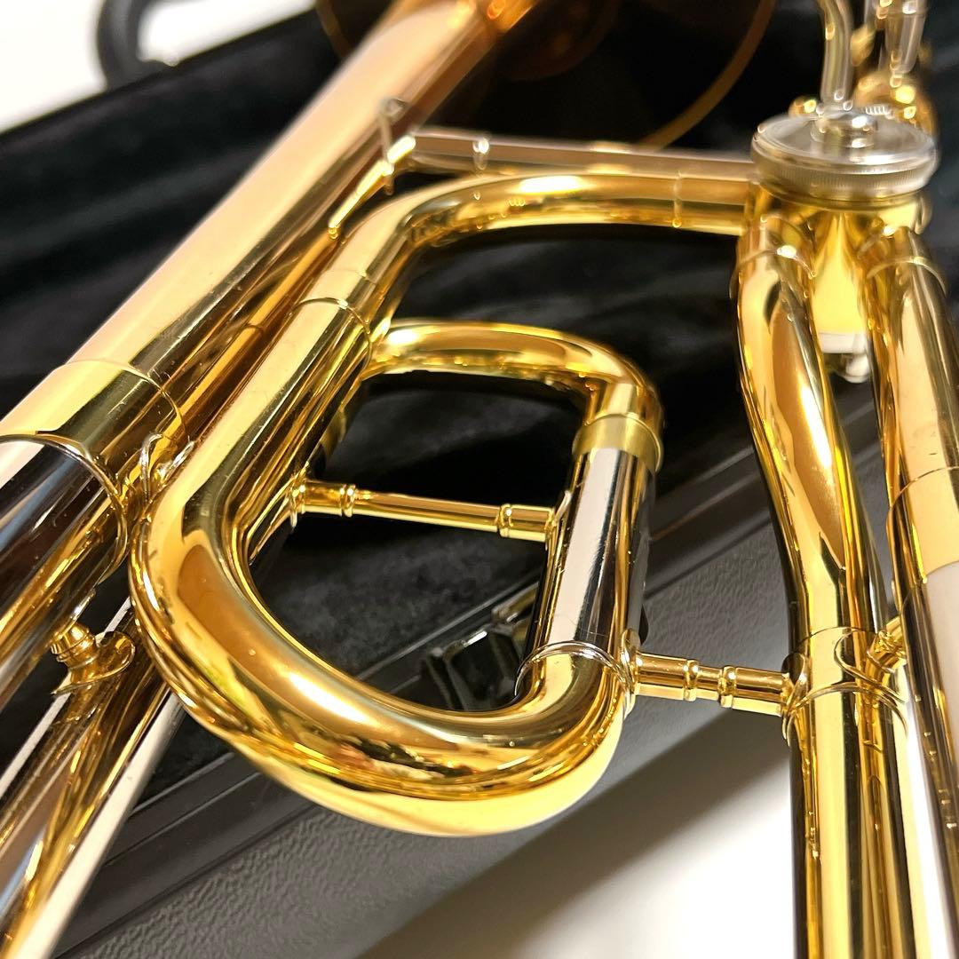 【美品】YAMAHA テナーバストロンボーン YSL456G 管楽器　吹奏楽
