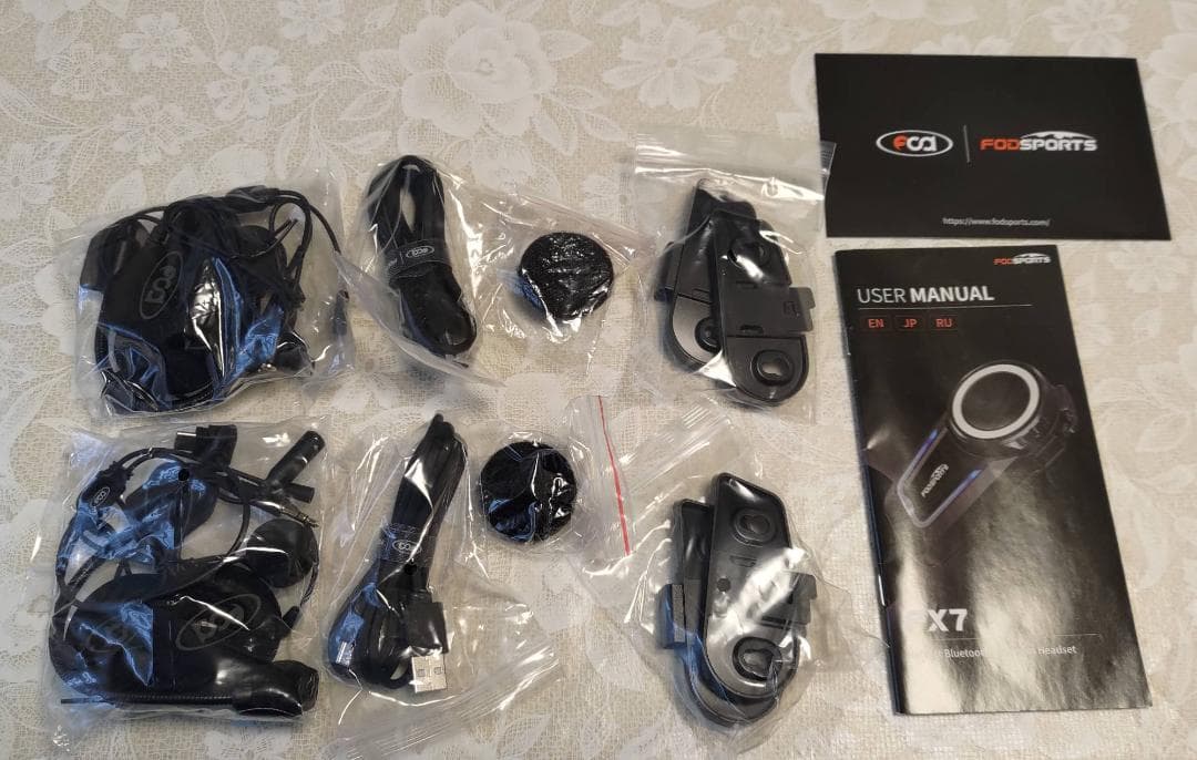 FODSPORTS バイクインカム FX7 2個セット