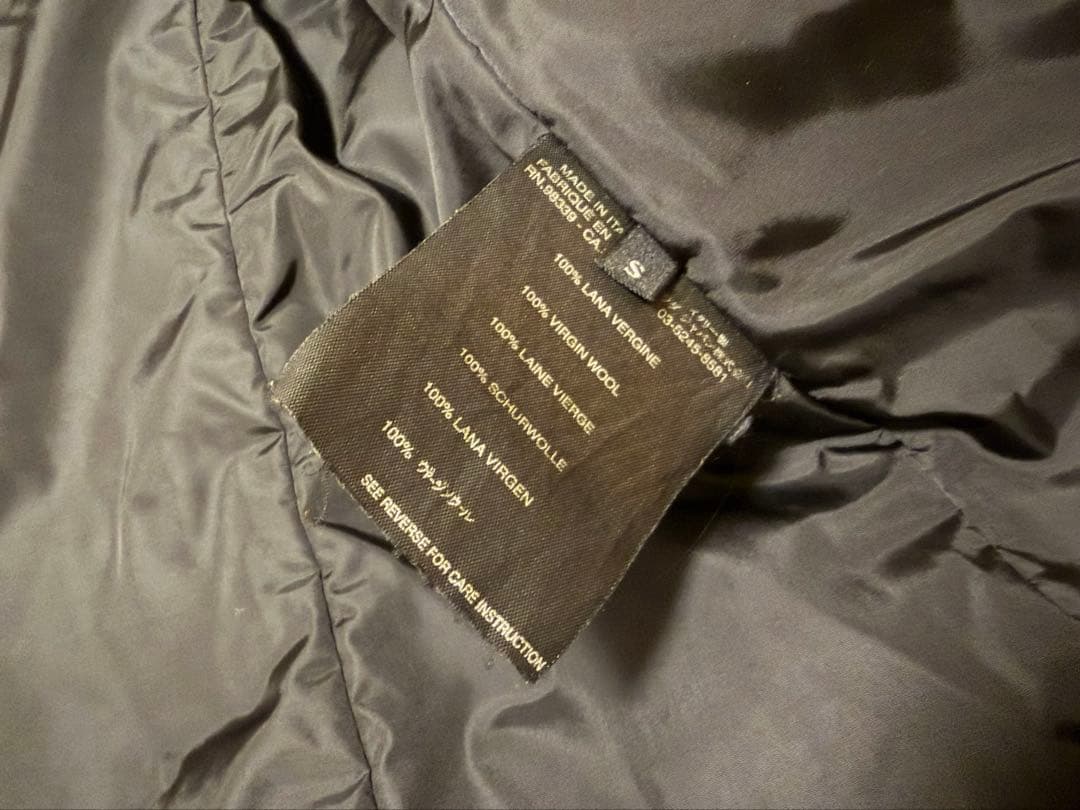 PRADA ウールコート フード付 sizeS Men'sメンズ