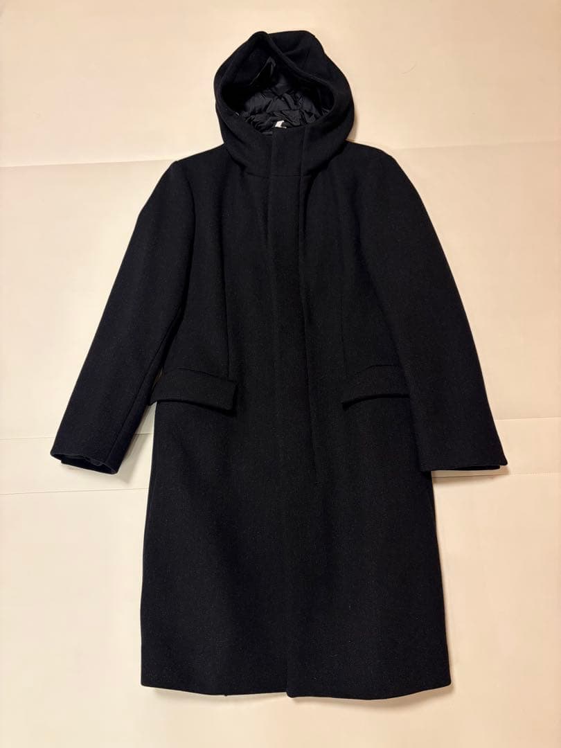PRADA ウールコート フード付 sizeS Men'sメンズ